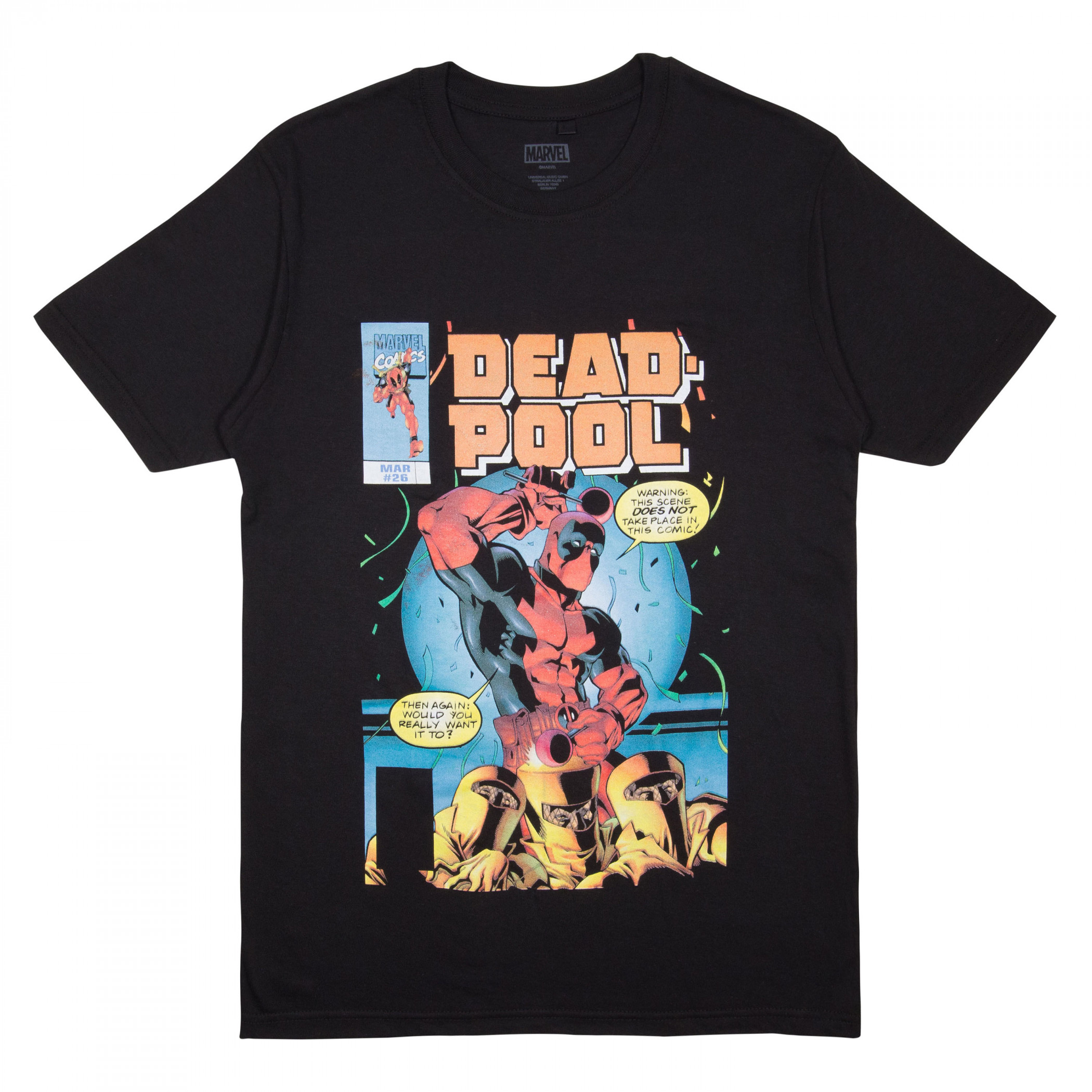 Deadpool Bubble Text Comic Cover #26 T-Shirt